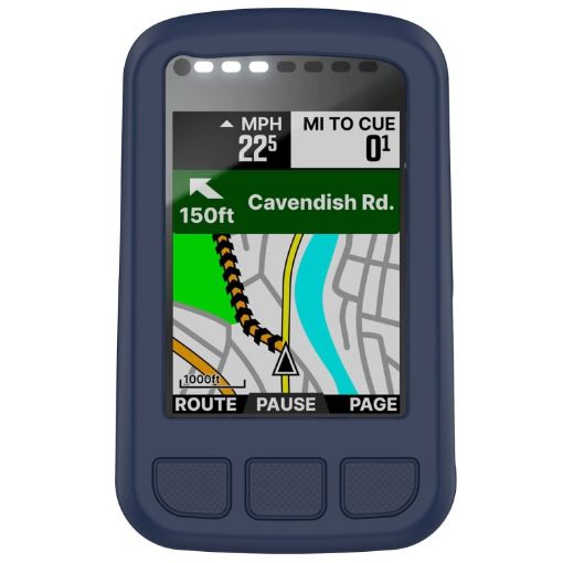 Wahoo Elemnt Bolt V2 WFCC5 Stopwatch Silicone Case (Midnight Blue) - 1