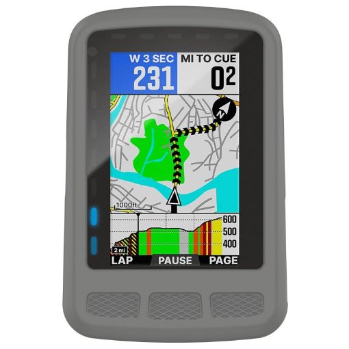 Wahoo Elemnt Roam WFCC4 Dark Grey Silicone Protective Case - 1