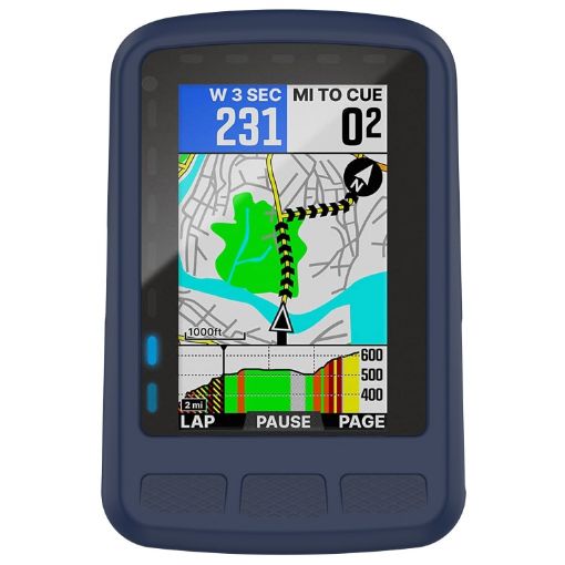 Wahoo Elemnt Roam WFCC4 Midnight Blue Silicone Protective Case - 1
