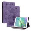 Samsung Galaxy Tab S2 9.7 Butterfly Rose Leather Case (Purple) - 1