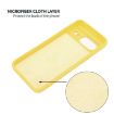 Google Pixel 8 Yellow Silicone Shockproof Phone Case - 4