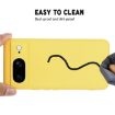 Google Pixel 8 Yellow Silicone Shockproof Phone Case - 5