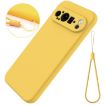 Google Pixel 9 Pro XL Yellow Silicone Shockproof Phone Case - 6