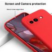 Pixel 9a Red Silicone Shockproof Case - Pure Color - 4