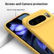 Pixel 10 Pro XL Yellow Silicone Shockproof Case for Google - 4