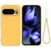 Google Pixel 10 Pro Shockproof Yellow Silicone Phone Case - 1