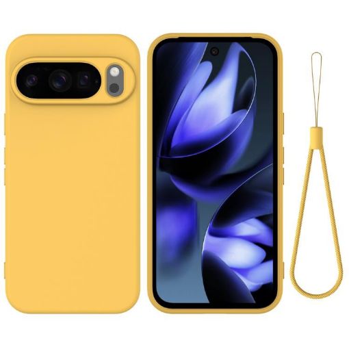 Google Pixel 10 Pro Shockproof Yellow Silicone Phone Case - 1