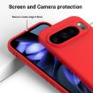 Google Pixel 10 Pro Red Silicone Shockproof Phone Case - 4
