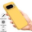 Pixel 10 Yellow Silicone Shockproof Case - Pure Color - 2