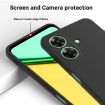 Realme Note 60 Black Liquid Silicone Dropproof Full Coverage Case - 4