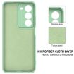 Realme 14x India Green Solid Liquid Silicone Dropproof Case - 6