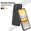 Realme P3x Solid Black Full Coverage Liquid Silicone Case - 3