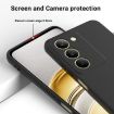 Realme P3x Solid Black Full Coverage Liquid Silicone Case - 4