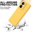 Realme P3 Ultra 5G Yellow Liquid Silicone Dropproof Phone Case - 5