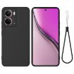 Realme P3 5G/Narzo 80x 5G Black Liquid Silicone Dropproof Case - 1