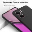 Realme P3 5G/Narzo 80x 5G Black Liquid Silicone Dropproof Case - 4