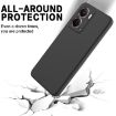 Realme P3 5G/Narzo 80x 5G Black Liquid Silicone Dropproof Case - 5