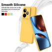 Realme GT 7/GT 7T 5G Yellow Liquid Silicone Dropproof Case - 3
