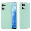 OPPO Reno8 4G Green Liquid Silicone Dropproof Phone Case - 2
