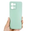 OPPO Reno8 4G Green Liquid Silicone Dropproof Phone Case - 3