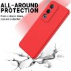OPPO A3 Pro 5G India Red Liquid Silicone Dropproof Phone Case - 5