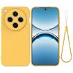 OPPO Find X8 Pro Yellow Liquid Silicone Dropproof Phone Case - 1