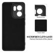 OPPO Reno13 F Solid Black Silicone Dropproof Phone Case 4G/5G - 6