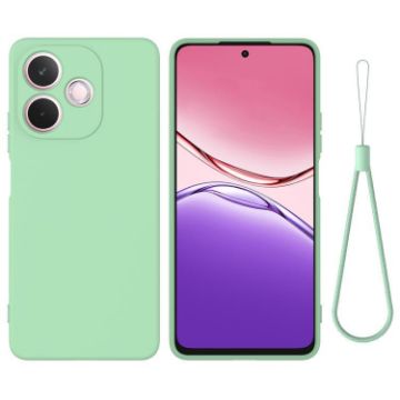 OPPO A5 Pro 5G Green Dropproof Liquid Silicone Phone Case - 1