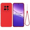OPPO F29 Pro 5G Red Solid Silicone Dropproof Phone Case - 1
