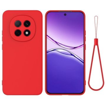 OPPO F29 Pro 5G Red Solid Silicone Dropproof Phone Case - 1