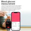 E530 1.91" IP68 Leather Smart Watch ECG/Non-invasive Blood Sugar, Brown - 5