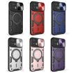 Motorola Edge 20 Lite Purple Camshield Case with Magnetic Holder - 2