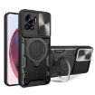 Motorola Edge 30 Ultra Camshield Case with Magnetic Holder (Black) - 1