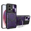 Moto G85 Camshield Magnetic Holder Case - Purple - 1