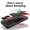 Motorola Edge 50 Neo CD Texture Camshield Magnetic Phone Case (Black) - 3