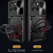 Motorola Edge 50 Neo CD Texture Camshield Magnetic Phone Case (Black) - 5
