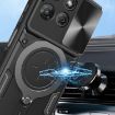 Moto G Power 2025 Silver Camshield Magnetic Holder Case - 4