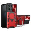 OPPO Reno8 Pro 5G Red Camshield Magnetic Holder Case - 1