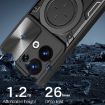 OPPO Reno8 5G Blue Camshield Magnetic Holder Phone Case - 6