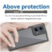 Motorola Edge 2024 Colorful Series Hybrid Phone Case (Transparent Grey) - 4