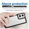 Moto G35 5G Black Acrylic TPU Case - Colorful Series - 4