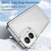 Motorola Moto G35 5G Colorful Acrylic TPU Case (Transparent) - 3