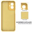 Moto G55 Yellow Silicone Dropproof Full Coverage Phone Case - 6