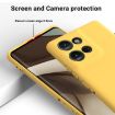 Moto G75 Yellow Silicone Dropproof Full Coverage Phone Case - 4