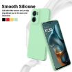 Moto G05/E15 Green Silicone Dropproof Full Coverage Phone Case - 3