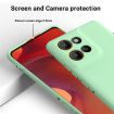 Moto G15 Green Liquid Silicone Dropproof Full Coverage Case - 4