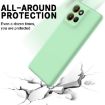 Moto G15 Green Liquid Silicone Dropproof Full Coverage Case - 5
