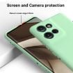 Moto G 2025 Dropproof Green Silicone Full Coverage Case - 4