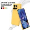Yellow Silicone Full Coverage Case for Motorola Moto G Stylus 5G 2025 - 3