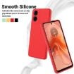 Moto G04S/E14 4G Silicone Dropproof Full Coverage Case (Red) - 3